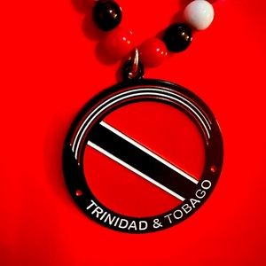 Trinidad & Tobago Flag Necklace-Brand New